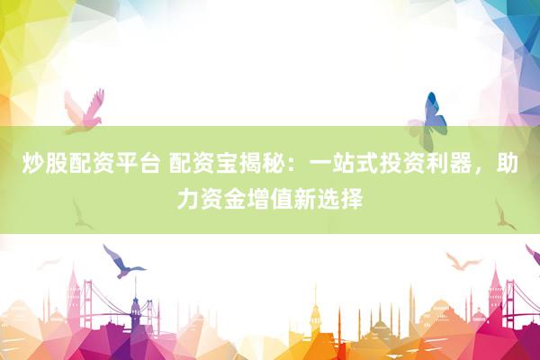 炒股配资平台 配资宝揭秘：一站式投资利器，助力资金增值新选择
