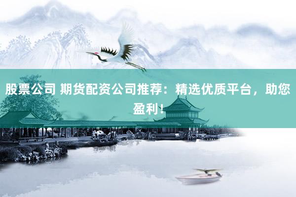 股票公司 期货配资公司推荐：精选优质平台，助您盈利！