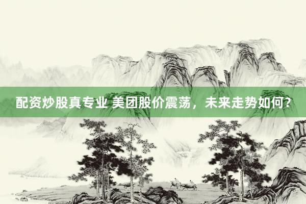 配资炒股真专业 美团股价震荡，未来走势如何？
